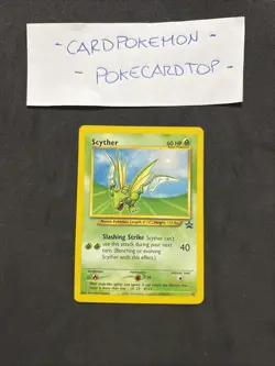 Pokemon Card Scyther 45-Ita-promo-No Holo-Nm/mint! - Image 1