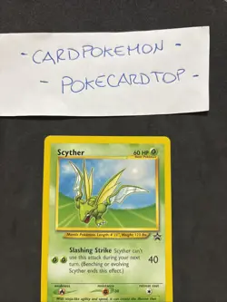 Pokemon Card Scyther 45-Ita-promo-No Holo-Nm/mint! - Image 2