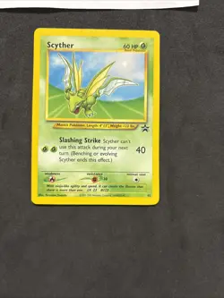 Pokemon Card Scyther 45-Ita-promo-No Holo-Nm/mint! - Image 3