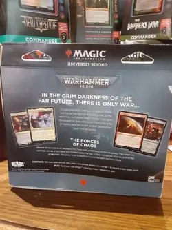 MTG: Warhammer 40k - The Ruinous Powers Commander Deck - New in Box Sealed - Image 3