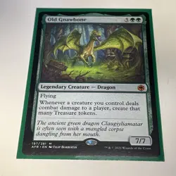 Magic The Gathering MTG Old Gnawbone Adventures in the Forgotten Realms NM - Image 1