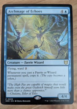 MTG Archmage of Echoes, Wilds of Eldraine Commander NM - Image 1
