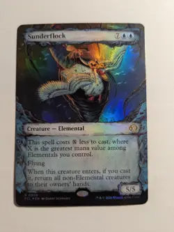 Sunderflock (Showcase) Lorwyn Eclipsed Foil 309 MtG - Image 1