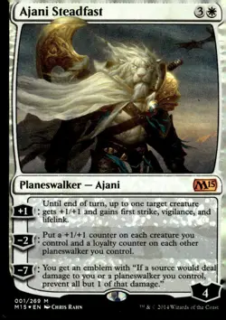 Magic 2015 (M15) #1 Ajani Steadfast - Image 1