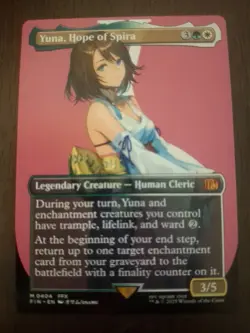 Yuna, Hope of Spira (Borderless) Final Fantasy Regular - Image 1