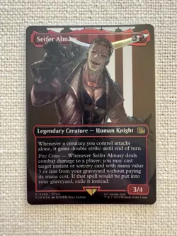 Seifer Almasy Borderless Foil R0389 - Final Fantasy - MTG Magic - NM - Image 1