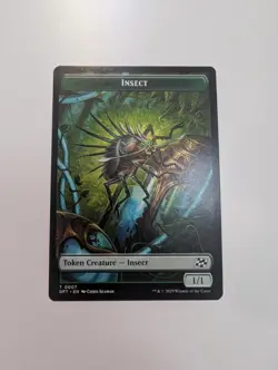 MTG - Insect/Elephant Token - Aetherdrift NM/M Condition - Image 1