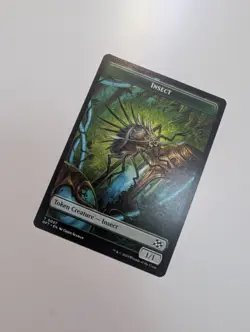 MTG - Insect/Elephant Token - Aetherdrift NM/M Condition - Image 2