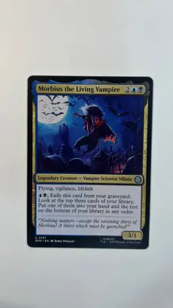 MTG Marvel Spider-Man Morbius the Living Vampire #137 Magic The Gathering - Image 1