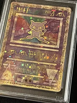 Ancient Mew Pokemon Game Promo Pokemon 2000 Movie PSA 8 Grade - Image 2