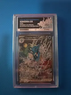 Pokemon TCG Kingdra EX SVP 131 Ace 9 Black Star Promo Card - Image 1