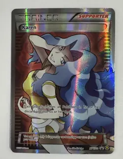 Karen #XY177a XY Alternate Art Promo NM/Near Mint Pokemon 2017 - Image 2