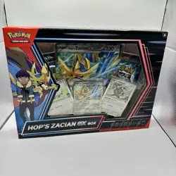 Pokemon TCG Hop’s Zacian Ex Box Brand New Sealed - Image 1