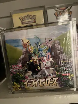 Pokemon 2021 SEALED Eevee Heroes S6A Japanese Booster Box USA SELLER! - Image 1