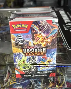 Pokemon TCG Scarlet & Violet Obsidian Flames Booster Bundle New Sealed - Image 1