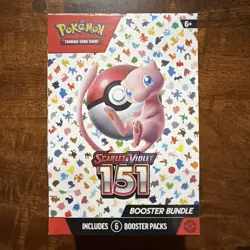 💥POKEMON TCG SCARLET & VIOLET 151 BOOSTER BUNDLE BOX FACTORY SEALED NEW 6 PACKS - Image 1