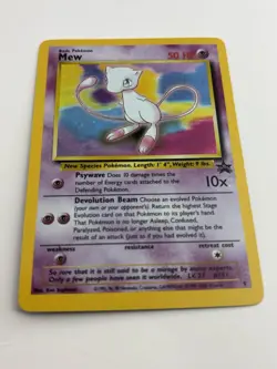 Mew 09/53 Wotc Black Star Promo Holo Rare Pokemon LP/MP *READ* - Image 5