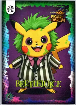 Beetlejuice (Pikachu) #4 - Galaxy Holo - Electric Pikachu Cosplay - Pokemon - Image 1