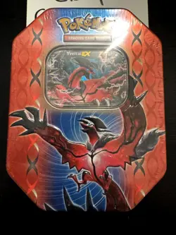 Pokemon 2014 Legends Of Kalos Yveltal Tin Box Factory Sealed MINT - Image 2
