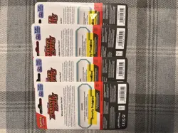 4 X Pokemon Destined Rivals Checklane Blister Booster Pack - Image 2