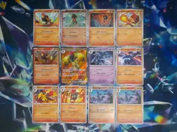 Pokemon TCG Charcadet Evolution Full Art Cosmos Holo Promo Reverse Holo Bundle - Image 2