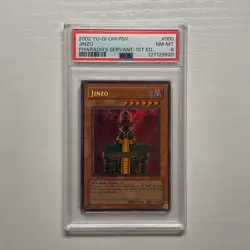 Yu-GI-Oh! - PSA 8 1st Edition PSV-000 Jinzo - North American Print - Image 1