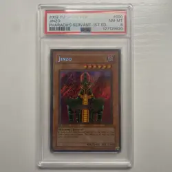 Yu-GI-Oh! - PSA 8 1st Edition PSV-000 Jinzo - North American Print - Image 2
