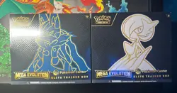 Pokemon Mega Evolution Pokemon Center Elite Trainer Box ETB Set of 2 Sealed - Image 1