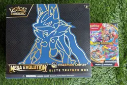 Pokemon Mega Evolution Pokemon Center ETB Mega Lucario & Booster Bundle - Image 1