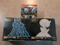 Pokemon Mega Evolution Pokemon Center ETB Set And Enhanced Booster Box SEALED - Image 1