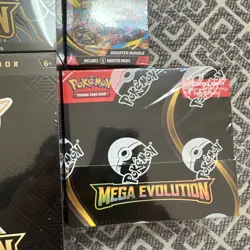 Mega Evolution Lot: Pokemon Center ETBs And Enhanced Booster Box Sealed bundle - Image 4