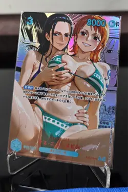 One Piece (Nico Robin Nami) ACG Waifu Sexy Nude Trading Card OPCG - Image 1