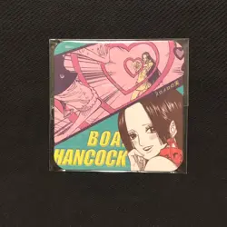 R022 Boa Hancock Japanese One Piece Devil Fruit Art Coaster Shonen Jump 3" - Image 1