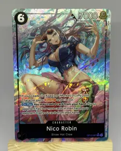 One Piece TCG Nico Robin SR Alt Art + SR OP12-087 (NM) - Image 3