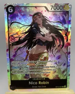 One Piece TCG Nico Robin SR Alt Art + SR OP12-087 (NM) - Image 5