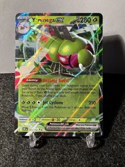 Yanmega Ex Double Rare Holo 003/182 Pokemon - SV10: Destined Rivals NM - Image 1