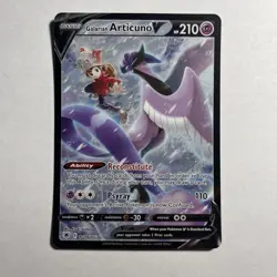 Galarian Articuno V TG16/TG30 Pokemon Astral Radiance Trainer Gallery - VLP - Image 1