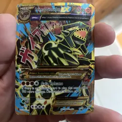 Pokemon XY Ancient Origins Primal Groudon EX Full Art Ultra Rare Card #97/98 LP - Image 1