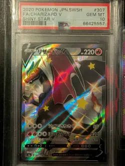 PSA 10 Charizard V SSR 307/190 Shiny Star V Pokemon Card Gem Mint Japanese - Image 1