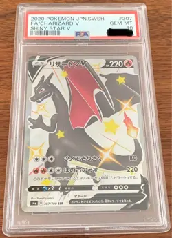 PSA 10 Charizard V SSR 307/190 Shiny Star V Pokemon Card Japanese Gem Mint - Image 1