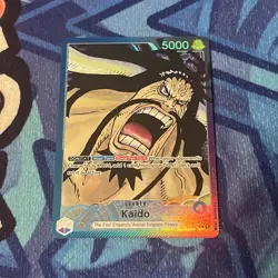 Kaido Parallel Leader OP01-061 Romance Dawn Pre Errata Wave 1 NM Alt Art - Image 1