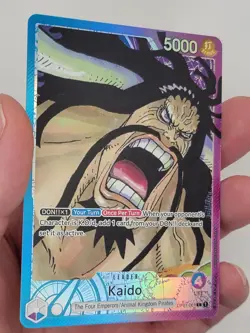 Kaido Parallel Leader OP01-061 Romance Dawn Pre Errata Wave 1 NM Alt Art - Image 4