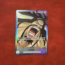 Kaido Parallel Leader OP01-061 Romance Dawn Pre Errata Wave 1 NM Alt Art - Image 1