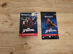 MAGIC THE GATHERING NYCC- MARVEL SPIDER-MAN WELCOME DECK & BOOSTER PACK SEALED - Image 1