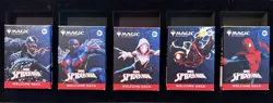 2025 SDCC Magic The Gathering X Marvel Spider-Man Welcome Deck-5 Boxes-OPENED - Image 3