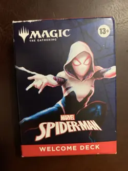 Magic: The Gathering Marvel Spider-Man Welcome Deck Red Spider Gwen Sealed - Image 1