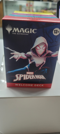 Magic: The Gathering Marvel Spider-Man Welcome Deck Red Spider Gwen Sealed - Image 1