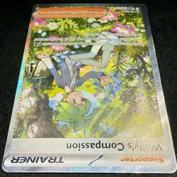 Wally's Compassion 186/132 ME01: Mega Evolution SIR Pokemon TCG NM - Image 2