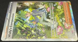 Wally's Compassion 186/132 ME01: Mega Evolution SIR Pokemon TCG NM - Image 3