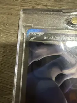 Team Rocket’s Mewtwo ex 281/217 SIR Secret Ascended Heroes Pokemon IN HAND MINT - Image 2